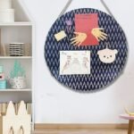 Circular Shape Decorative Pin Board