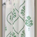 Premium Hand block Printed Buta Green OG Curtains