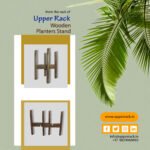 10'' Matte Black Metal Indoor Outdoor Vintage Plant Pot Stands – Flower Rack Corner Planter Holder for Living Room Balcony Garden Patio - Image 8