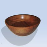 Wooden Bowl 6 ½ Diameter