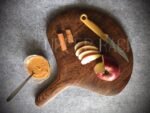 Wooden Serving Plate / Semi circular Shape (13”x15”) - Image 4