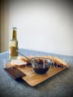 Wooden Serving Tray  with handle - 15" X 12" - Image 3