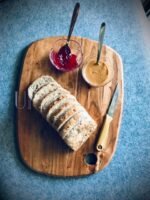 Wooden Service Platter - Round Coener (16”X12”)