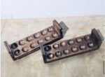 Wooden Egg Holder Countertop, 2-Tier Egg Storage Trays Stackable for 24 Fresh Eggs, Deviled Egg Organizer Rustic Kitchen Decoration, Egg Container Rack Wooden Stackable Tray (12”X5”)  - 2 Nos. - Image 2