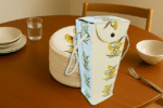 Dining Table Bottle Cover – Sun Flower all over 100% Cotton Cloth - Image 2