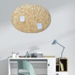 Oval Decorative Pin Board Multi Purpose
