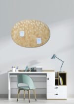 Oval Decorative Pin Board Multi Purpose