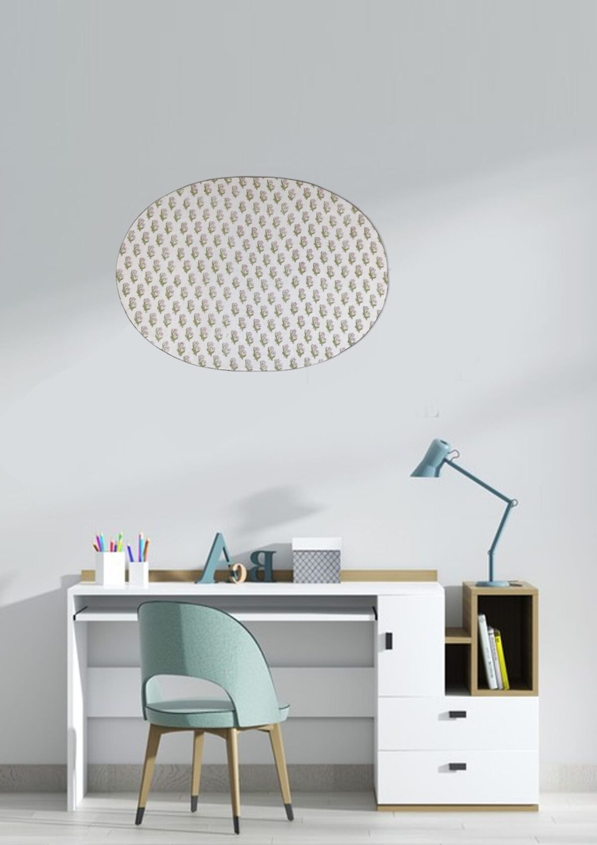 Oval Decorative Pin Board Multi Purpose - Image 3