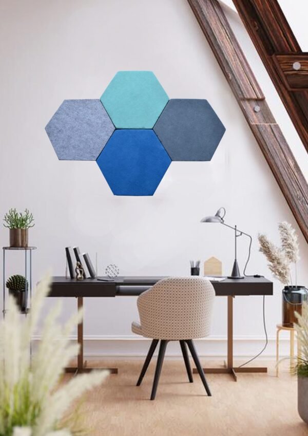 Hexagonal Decorative Pin Board Multi Purpose