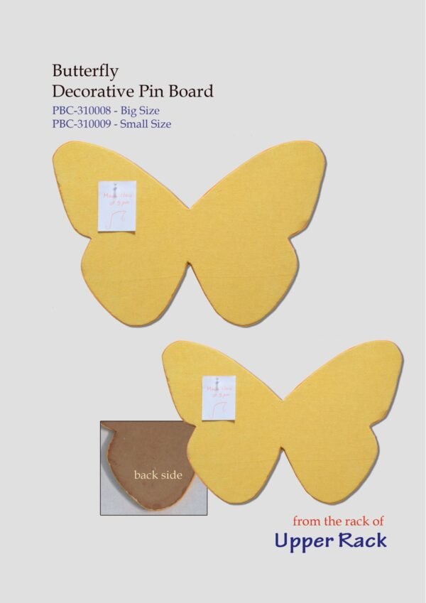 Butterfly Decorative Pin Board Multi Purpose