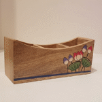 Hand Painted Floral Cutlery Stand