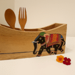 Royal Elephant Cutlery Stand